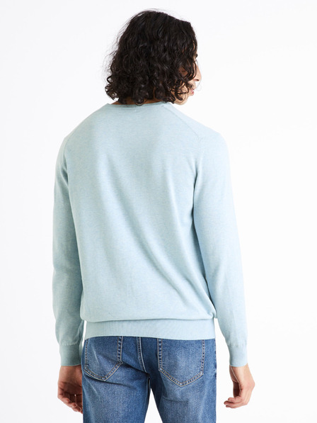 Celio Hellblauer Herren Pullover Celio Decotonv