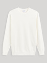 Celio Cremefarbener Herren-Basic-Pullover Celio Decoton
