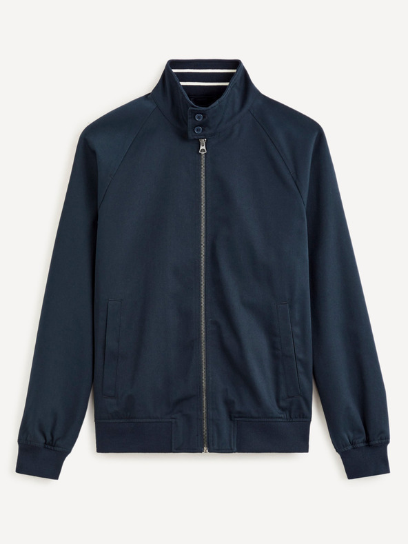 Celio Dunkelblaue Herren-Reißverschlussjacke Celio Ducotone
