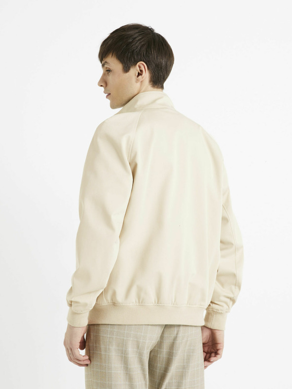 Celio Beige Herrenjacke Celio Ducotone