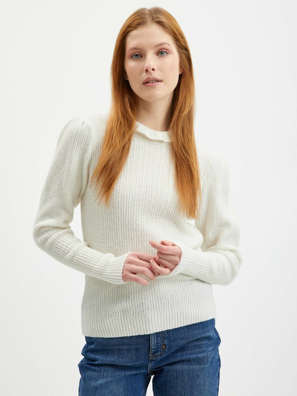 Orsay Weißer Damenpullover ORSAY