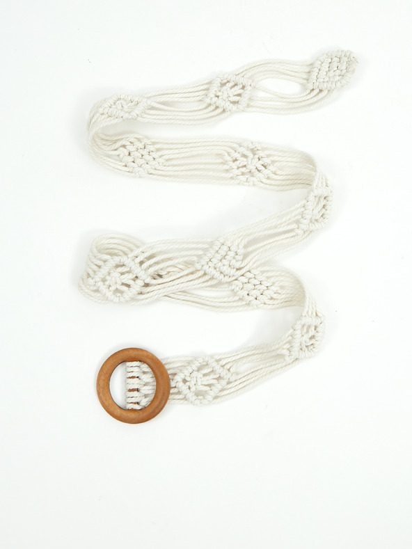 Orsay Weißer Damengürtel ORSAY