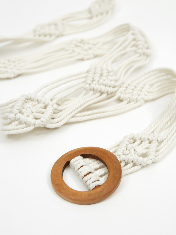 Orsay Weißer Damengürtel ORSAY