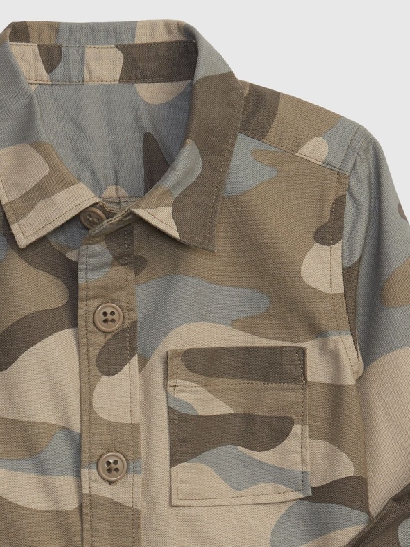 GAP Baby Hemd mit Army-Muster GAP