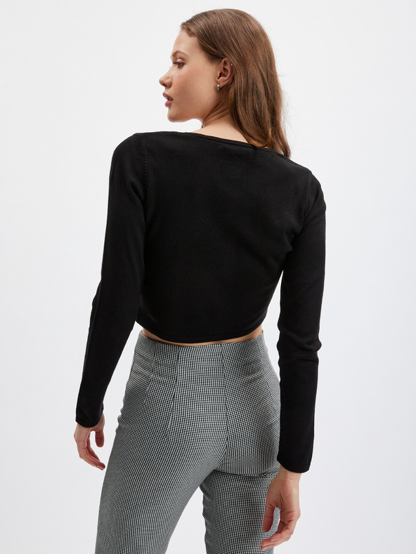 Orsay Schwarze Damen-Strickjacke ORSAY