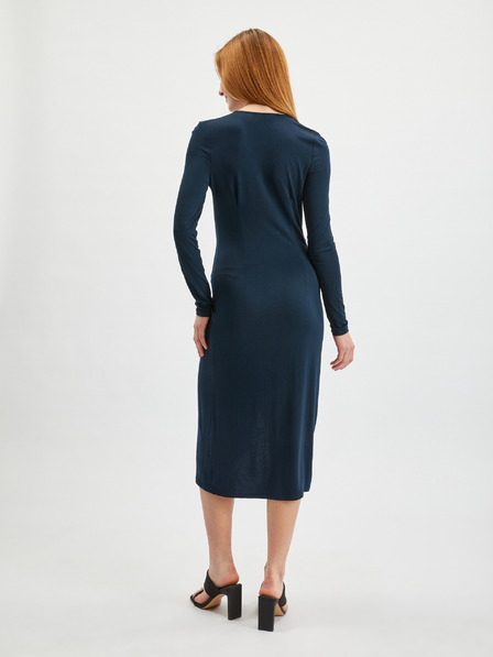 Orsay Dunkelblaues Damen-Etuikleid ORSAY