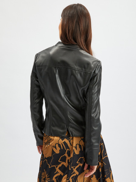 Orsay Schwarze Damen Lederjacke ORSAY