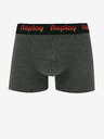 Replay Zweier-Set Herren-Boxersocken in Schwarz und Dunkelgrau Replay