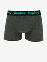 Replay Zweier-Set Herren-Boxersocken in Schwarz und Dunkelgrau Replay