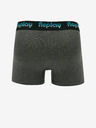 Replay Zweier-Set Herren-Boxersocken in Schwarz und Dunkelgrau Replay