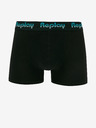 Replay Zweier-Set Herren-Boxersocken in Schwarz und Dunkelgrau Replay