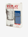 Replay Zweier-Set Herren-Boxershorts in schwarz und grau Replay