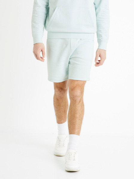 Celio Hellblaue Herren Sweat Shorts Celio Toshort