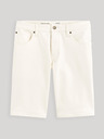 Celio Cremefarbene Herren Denim-Shorts Celio Doknitbm