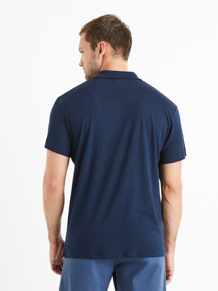 Celio Dunkelblaues Herren-Poloshirt von Celio Deolive