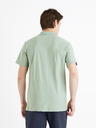 Celio Hellgraues Basic-Poloshirt für Herren Celio Feflame