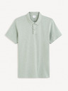 Celio Hellgraues Basic-Poloshirt für Herren Celio Feflame