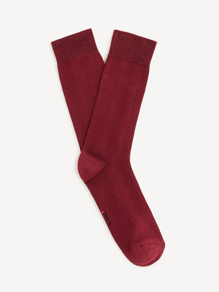 Celio Rote Celio Milof Herrensocken