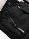 ALPINE PRO Schwarz-weiße Mädchen Winterjacke ALPINE PRO Egypo