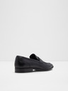 Aldo Schwarze Herren Leder-Slipper ALDO Aalto