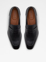 Aldo Schwarze Herren Leder-Slipper ALDO Aalto