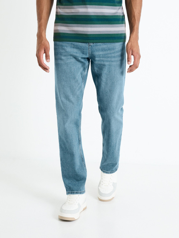 Celio Blaue Herren Jeans gerade fit Celio Fobase15