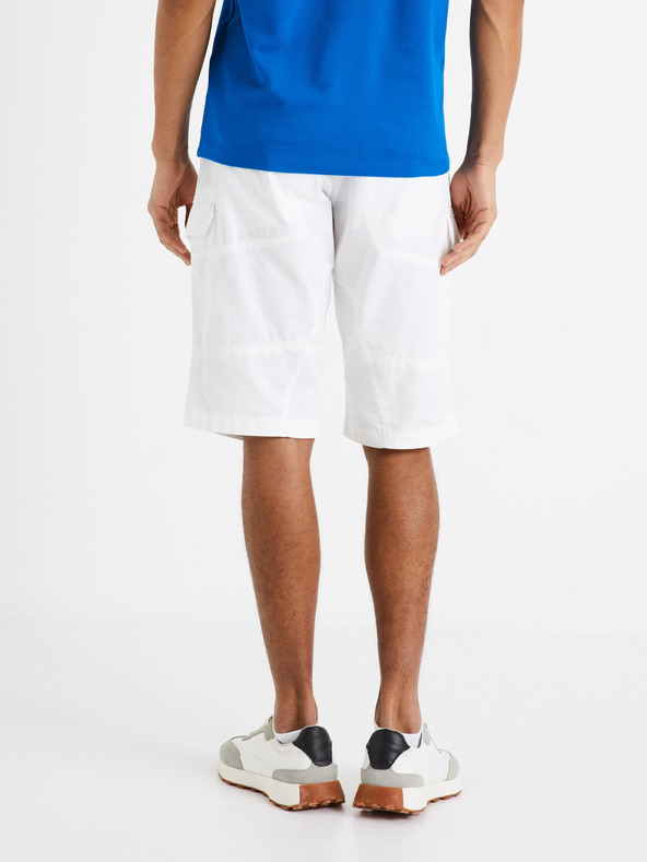 Celio Weiße Herrenshorts Celio Bocourtbm1