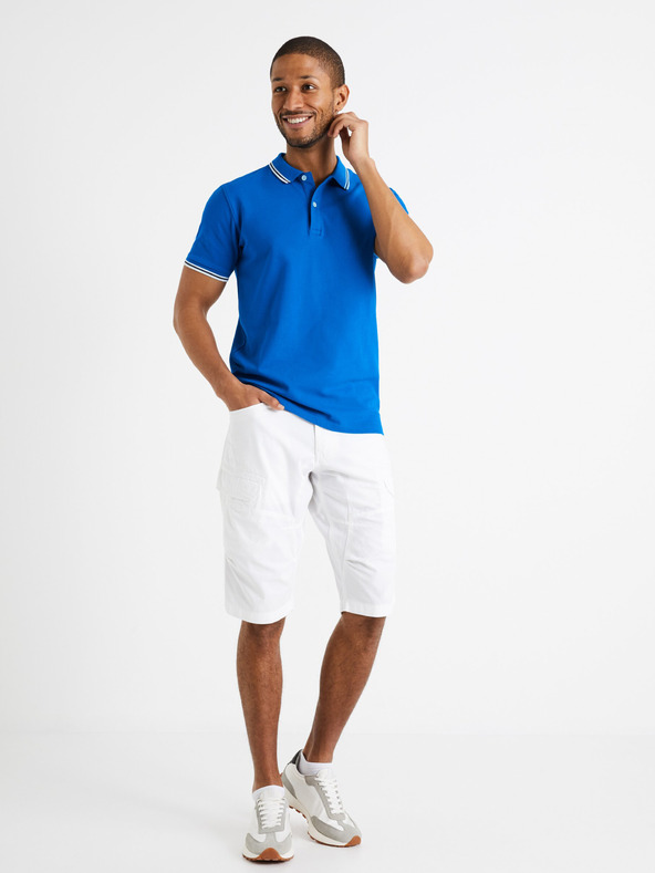 Celio Weiße Herrenshorts Celio Bocourtbm1