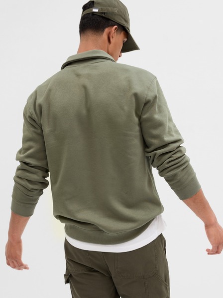 GAP Sweatshirt mit Reißverschlusskragen GAP