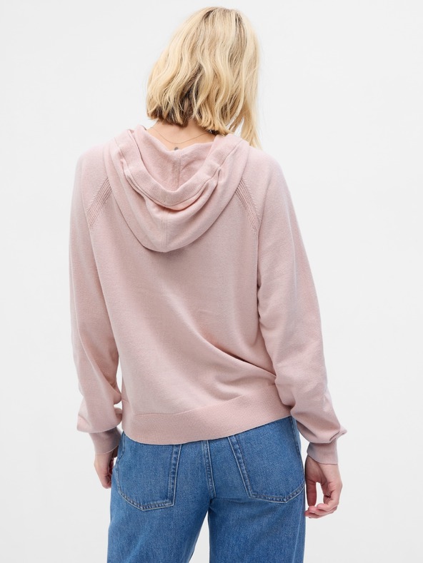 GAP Strickpullover GAP mit Kapuze