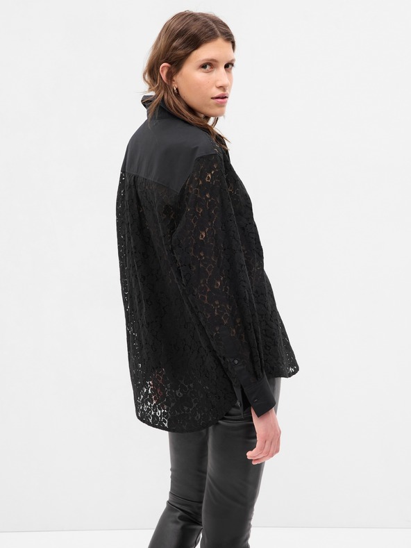 GAP Spitzenhemd Oversize GAP