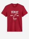 Celio Rotes Herren-T-Shirt Celio Feklyn