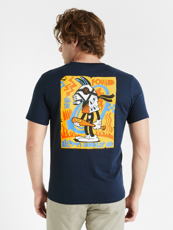 Celio Dunkelblaues Herren-T-Shirt Celio Fortnite