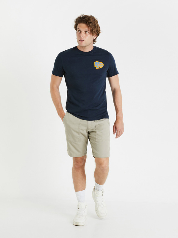 Celio Dunkelblaues Herren-T-Shirt Celio Fortnite