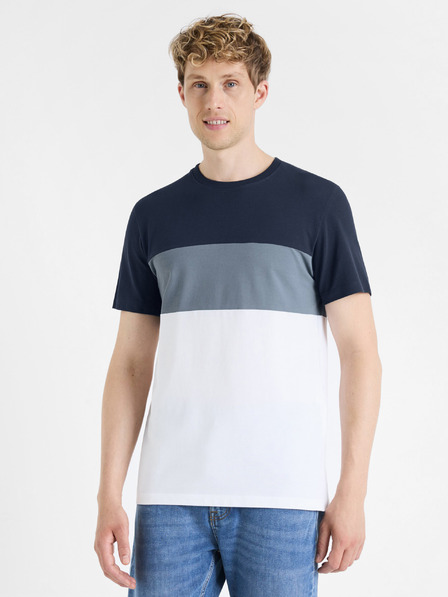 Celio Dunkelblaues Herren-T-Shirt Celio Febloc