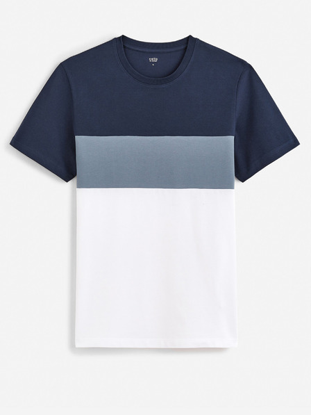 Celio Dunkelblaues Herren-T-Shirt Celio Febloc