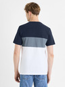 Celio Dunkelblaues Herren-T-Shirt Celio Febloc