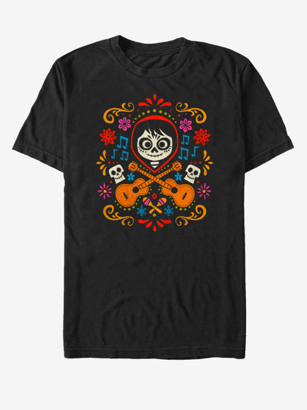 ZOOT.Fan Schwarzes Unisex-T-Shirt mit dem Aufdruck ZOOT.Fan Musical Miguel Pixar