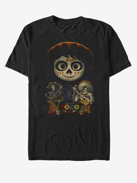 ZOOT.Fan Schwarzes Unisex-T-Shirt ZOOT.Fan Coco Poster Pixar