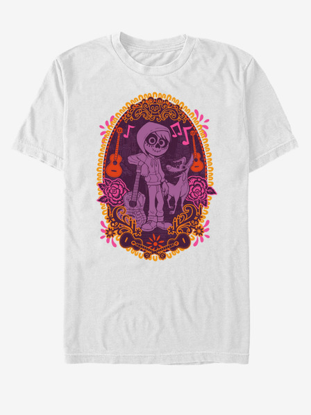 ZOOT.Fan Weißes Unisex-T-Shirt ZOOT.Fan Miguel Tone Pixar