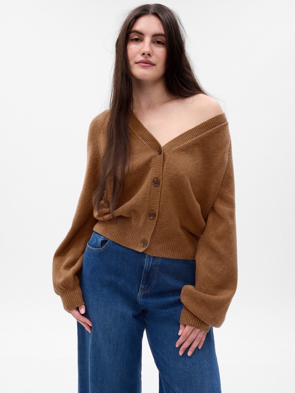 GAP Strickweste CashSoft cropped GAP