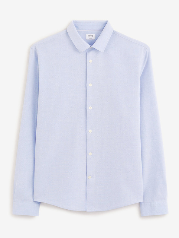 Celio Hellblaues Herrenhemd Celio Fabeille2