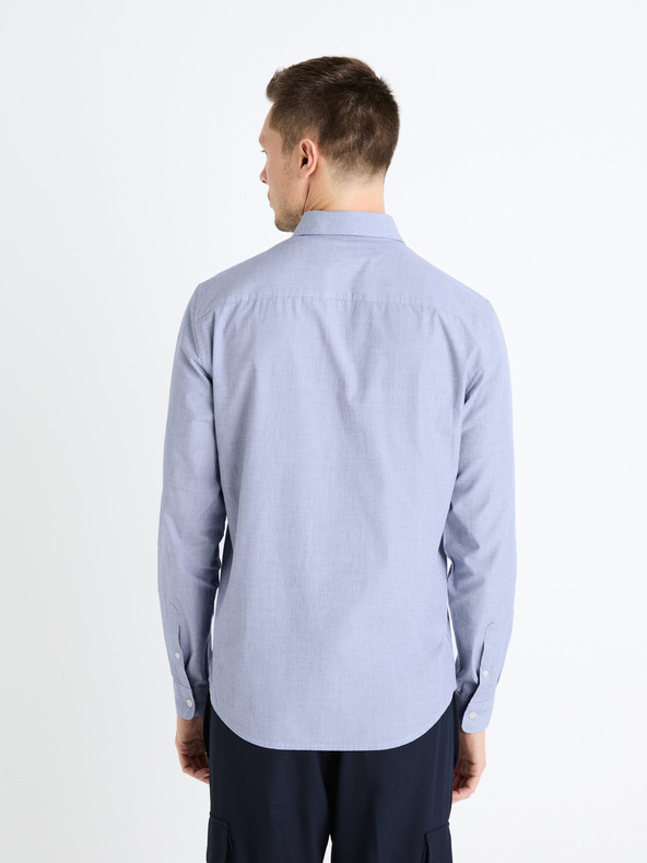 Celio Hellblaues Herrenhemd Celio Fafile