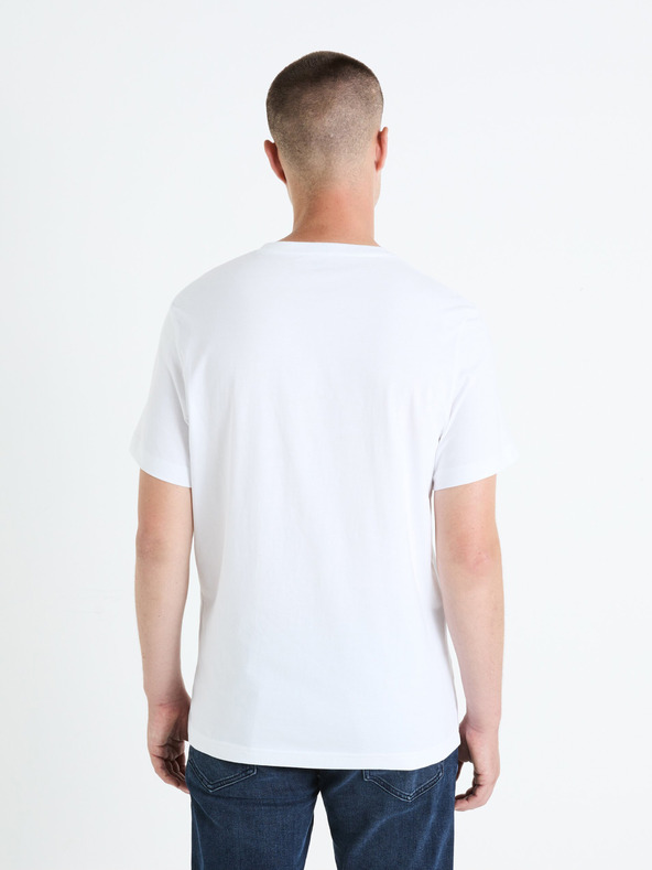 Celio Weißes Herrenhemd Celio