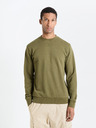 Celio Khakifarbenes Herren-Sweatshirt Celio Feseven