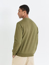 Celio Khakifarbenes Herren-Sweatshirt Celio Feseven