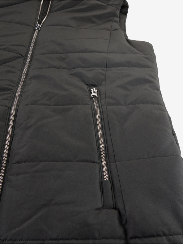 ALPINE PRO Schwarze Damen-Steppweste ALPINE PRO GANHA