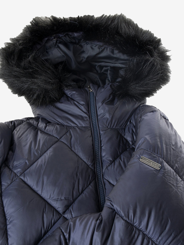 ALPINE PRO Dunkelblauer Damen-Winter-Steppmantel ALPINE PRO PEWASA