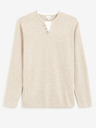 Celio Beige Herrenpullover Celio Felano