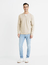 Celio Beige Herrenpullover Celio Felano
